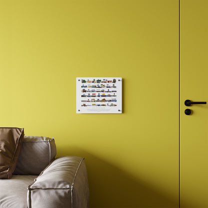 DYT Hood Stores Acrylic Wall Decor