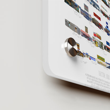 DYT Hood Stores Acrylic Wall Decor