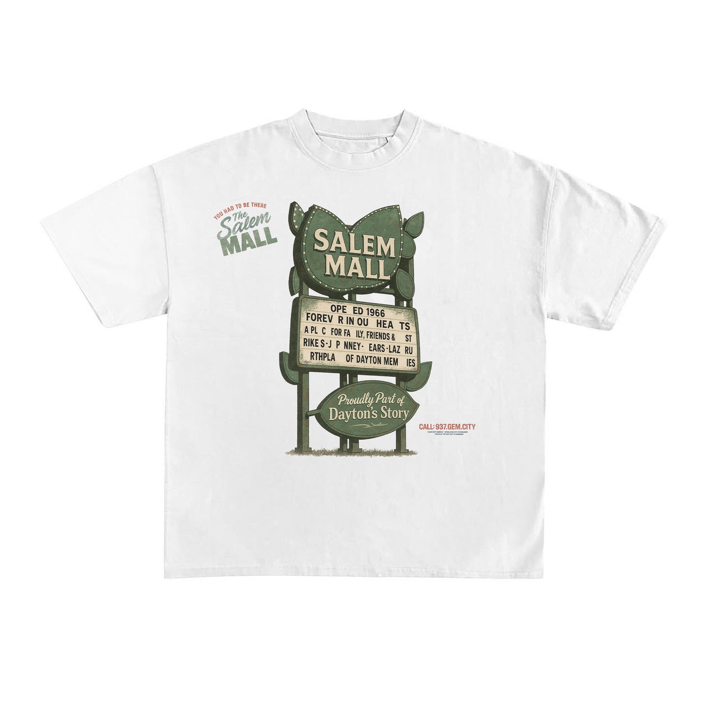 Salem Mall T-Shirt (White)